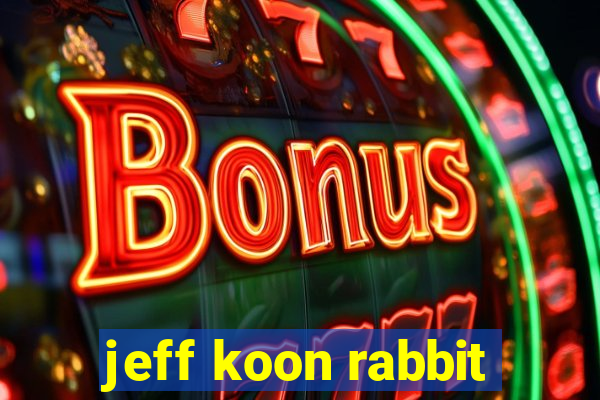 jeff koon rabbit