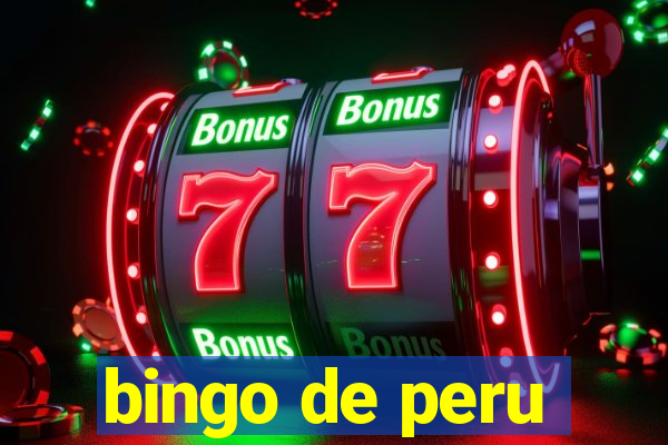 bingo de peru