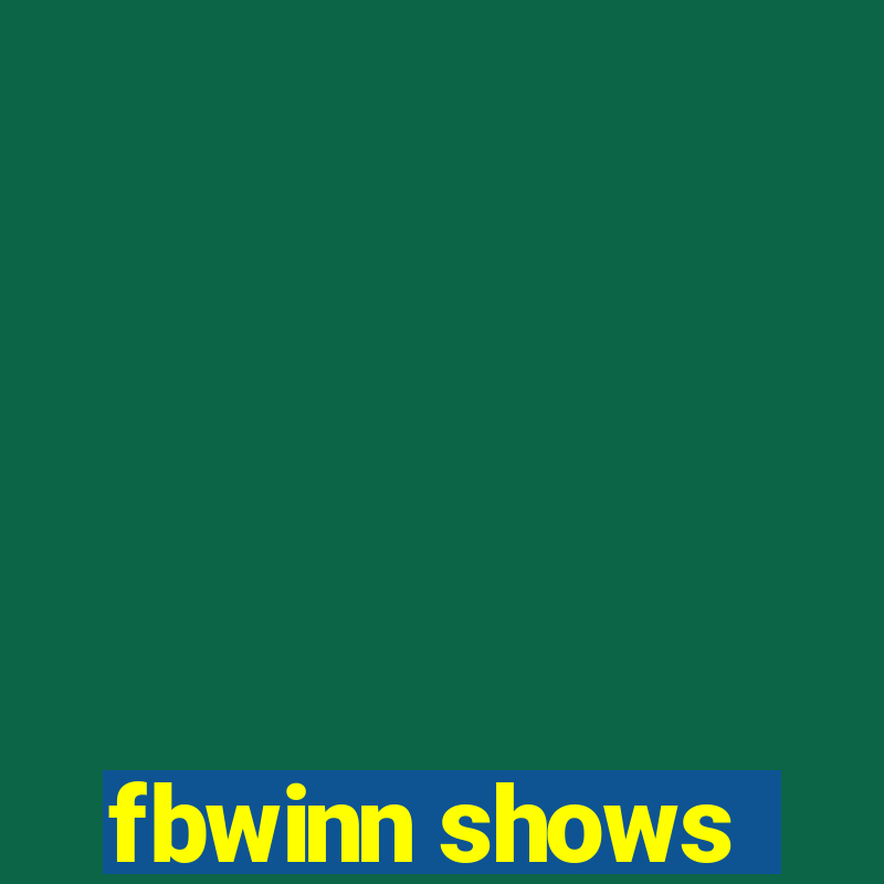 fbwinn shows