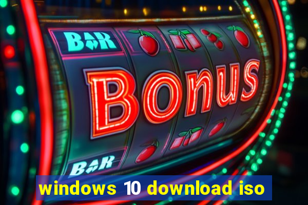 windows 10 download iso