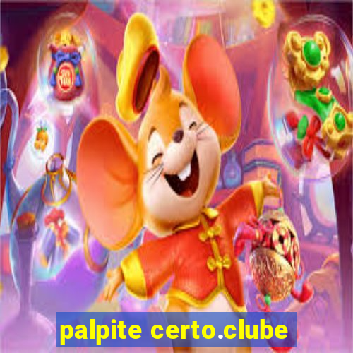 palpite certo.clube