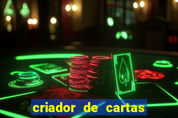 criador de cartas de pokemon