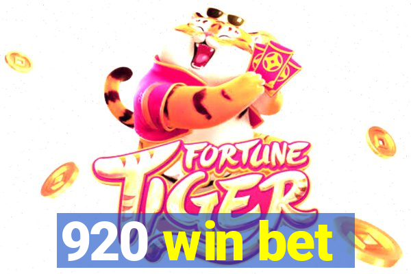 920 win bet