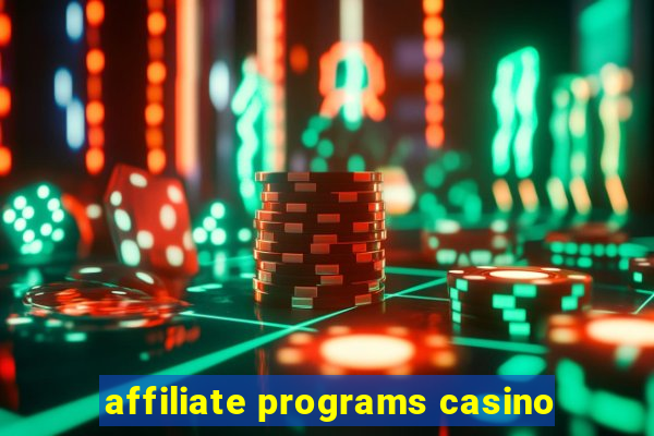 affiliate programs casino