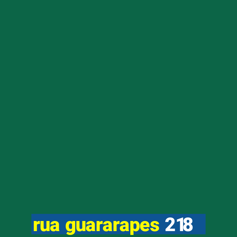 rua guararapes 218