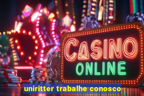 uniritter trabalhe conosco