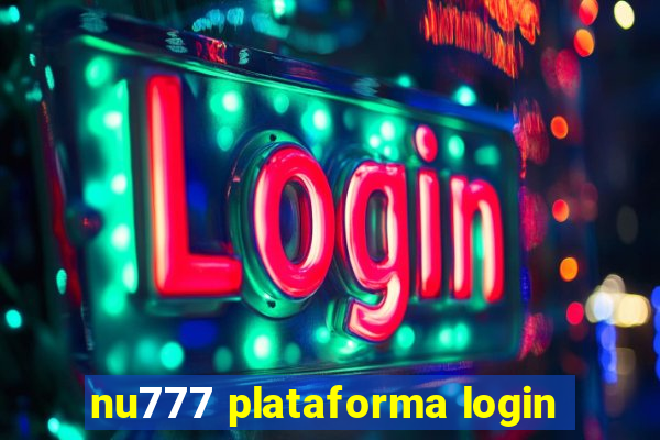 nu777 plataforma login