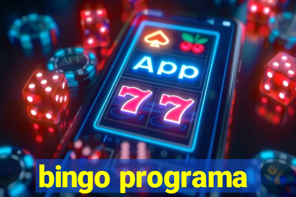 bingo programa