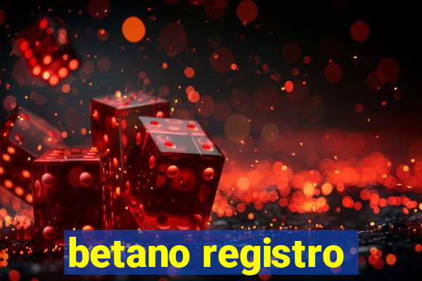 betano registro