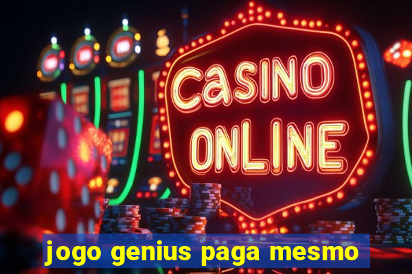 jogo genius paga mesmo