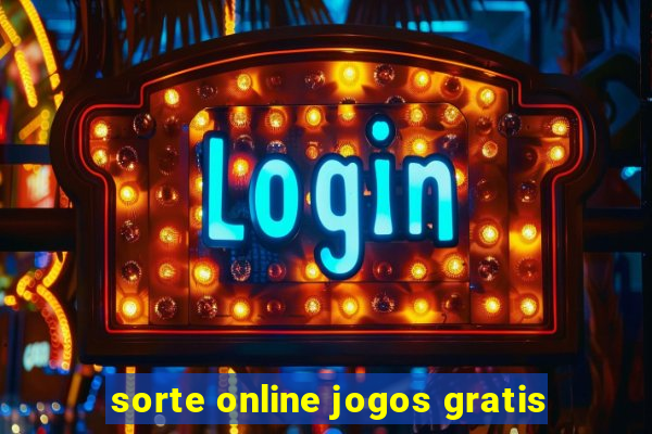 sorte online jogos gratis