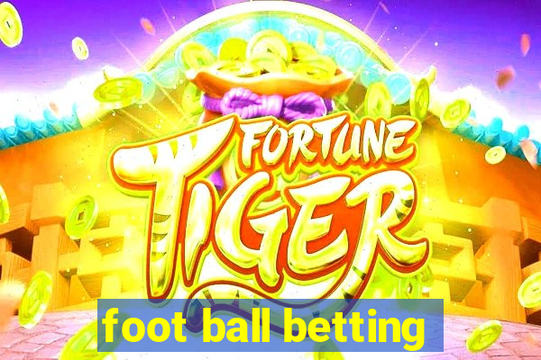 foot ball betting