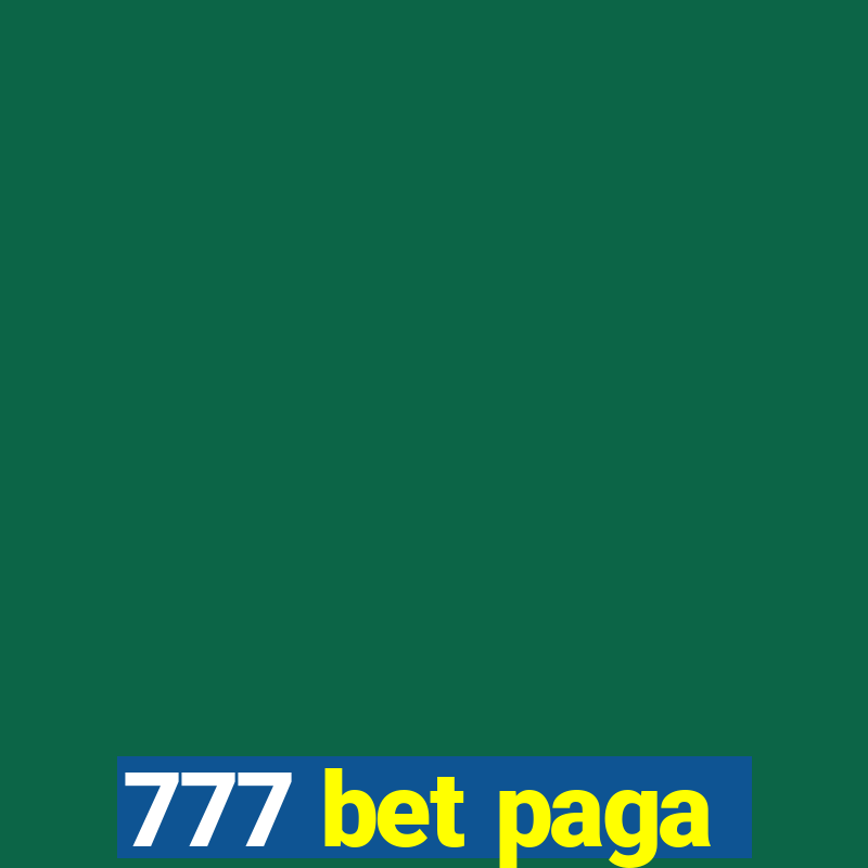 777 bet paga