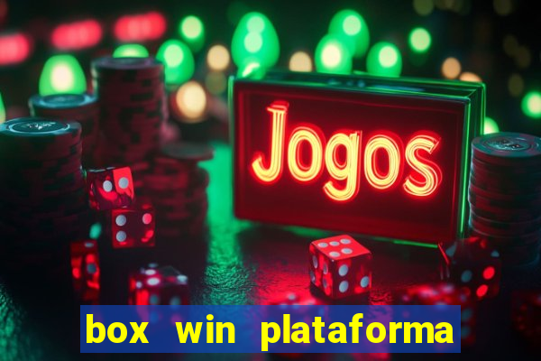 box win plataforma de jogos