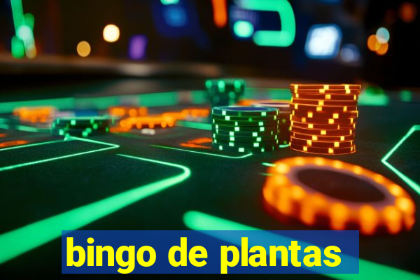 bingo de plantas