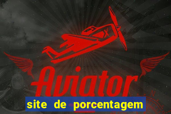 site de porcentagem pg games