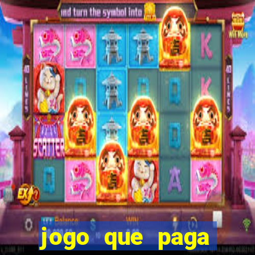 jogo que paga dinheiro no pix de verdade