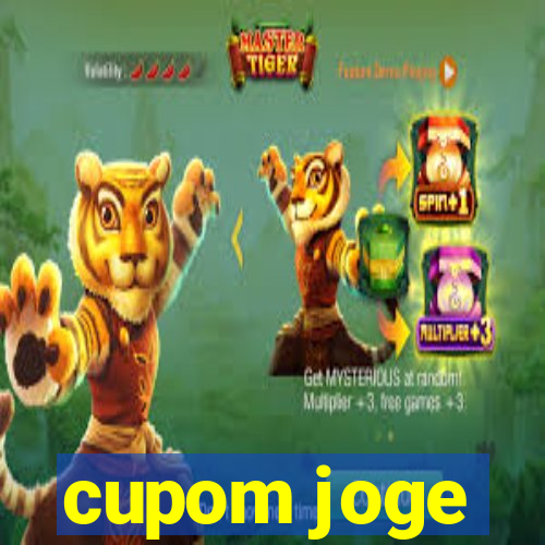 cupom joge