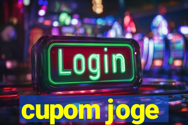 cupom joge