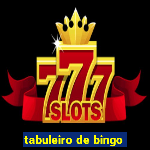 tabuleiro de bingo