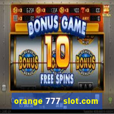 orange 777 slot.com