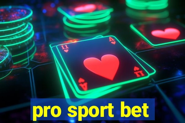 pro sport bet