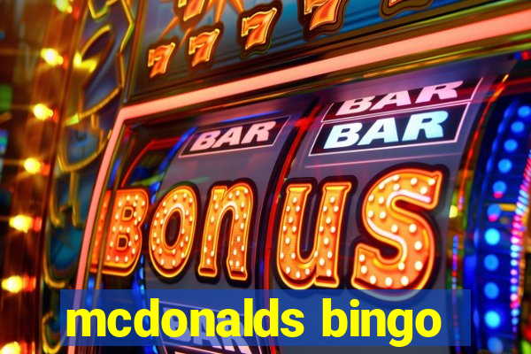 mcdonalds bingo