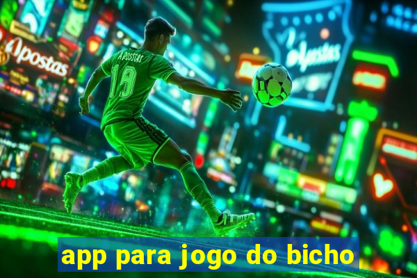 app para jogo do bicho