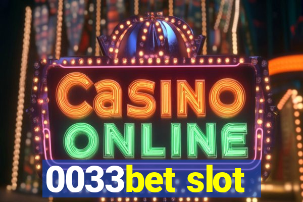 0033bet slot