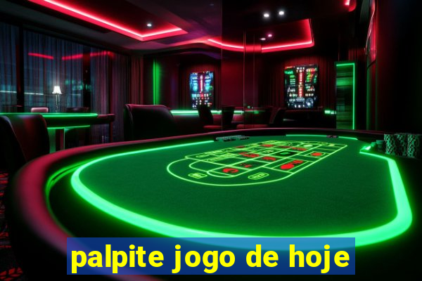 palpite jogo de hoje