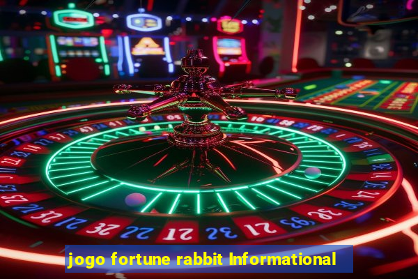 jogo fortune rabbit Informational