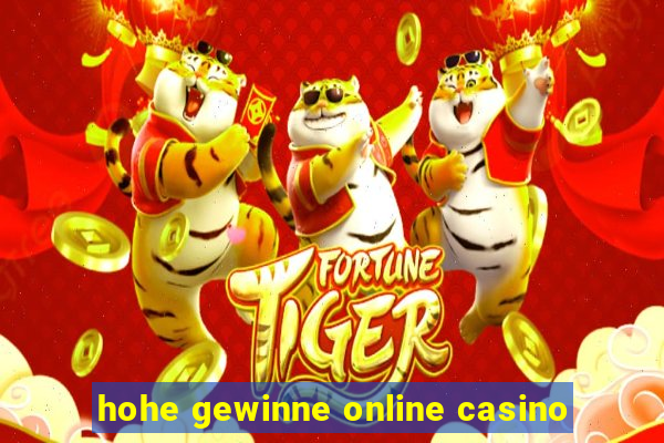 hohe gewinne online casino