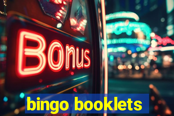 bingo booklets