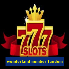 wonderland number fandom