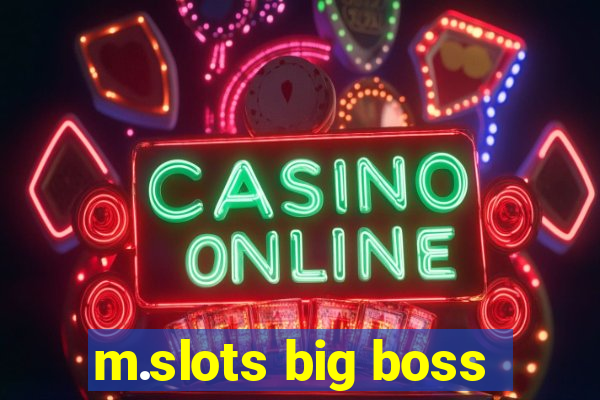 m.slots big boss