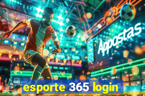 esporte 365 login