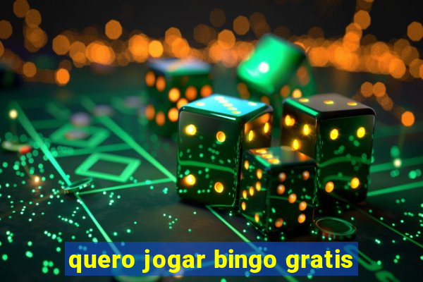 quero jogar bingo gratis