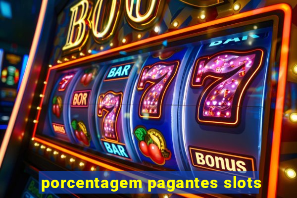 porcentagem pagantes slots