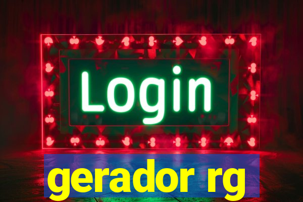 gerador rg