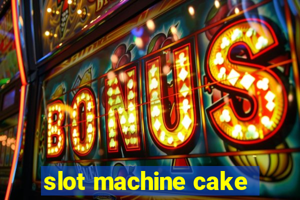 slot machine cake