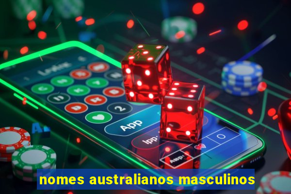 nomes australianos masculinos