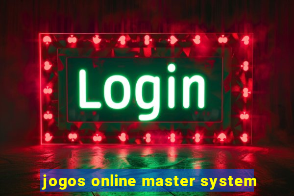 jogos online master system