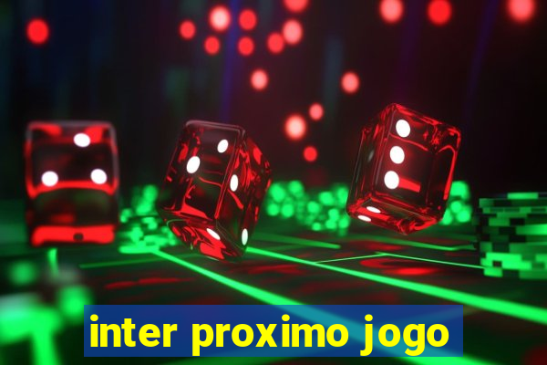 inter proximo jogo