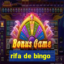 rifa de bingo