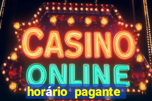 horário pagante fortune rabbit hoje