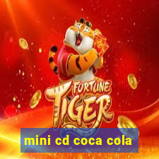 mini cd coca cola