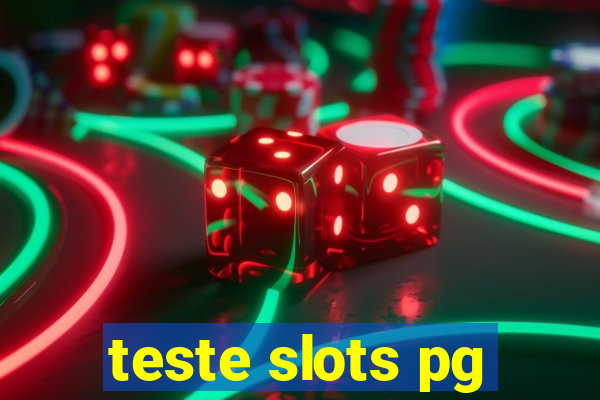 teste slots pg