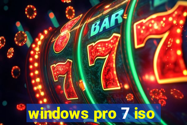 windows pro 7 iso