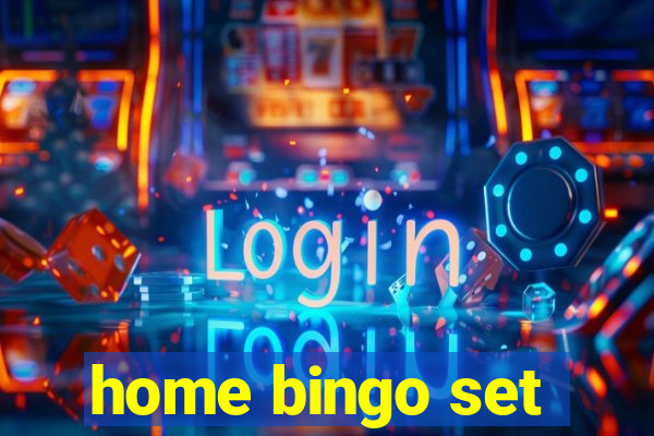 home bingo set