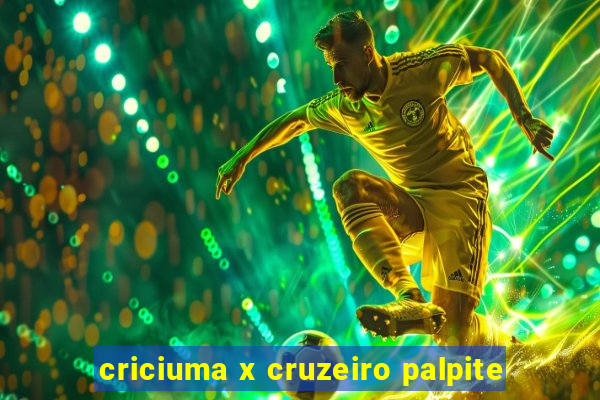 criciuma x cruzeiro palpite